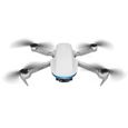 Drone GPS 4K FPV WiFi avec deux caméras et deux batteries EKASN - Blanc-1