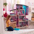 KidKraft - Maison de poupées Shimmer en bois avec 30 accessoires inclus-1