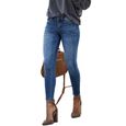 Jean Femme Slim Jeans Stretch Jeans Skinny Denim Jeans Jean Slim Effet Push-up,Bleu2-1