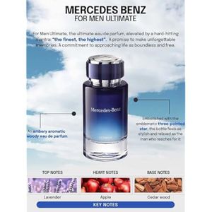 Eau De Toilette Mercedes-Benz Homme, Flacon De 200 Ml, Neuf Sous Emballage
