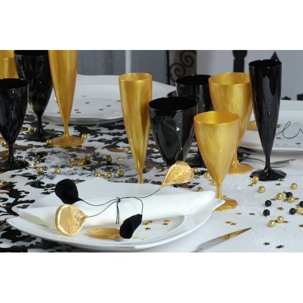 Flûtes à Champagne en Plastique de 135ml, Fournitures de ixd