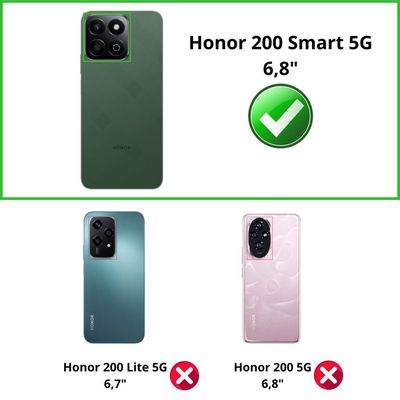 Coque Silicone Souple 2mm Transparente Pour Honor 200 Smart - Protection Anti-Choc - Générique Neuf