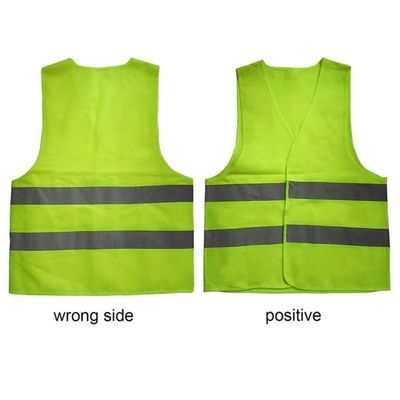 3 Gilets De Sécurité Réfléchissants Jaunes - Haute Visibilité Pour Travail, Vélo, Course - Unisexe