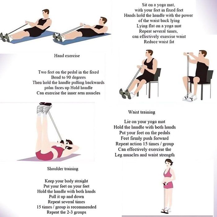Bandes De Résistance Réglables - Set De 6 Tubes 15 à 90 Lbs, Parfait Pour Fitness Maison, Pilates & Yoga - 11