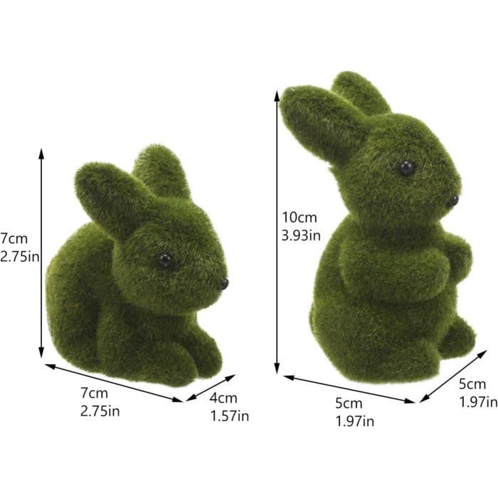 Statue De Lapin Grimpant Pour Jardin – Figurine Résine Avec Crochet, Déco Pâques Pour Balcon Ou Terrasse