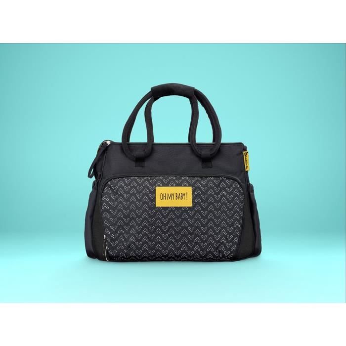 Sac a langer clearance boho noir