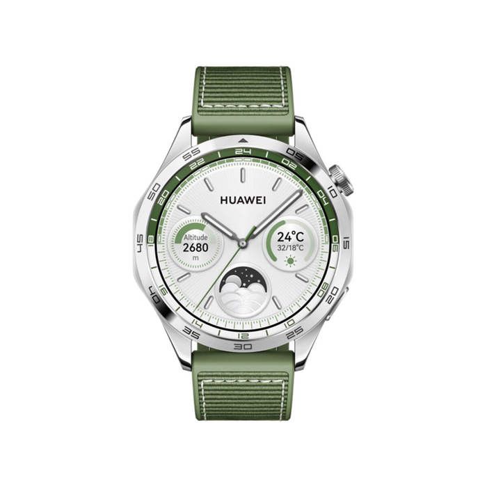 Montre connectée Huawei WATCH GT4 46mm GREEN WOVEN STRAP