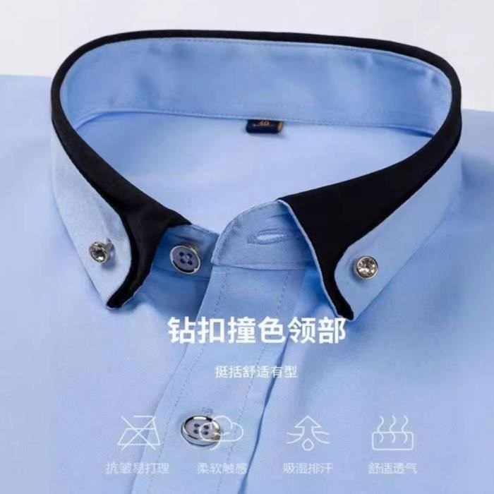 Chemise De Pêche Gillz Homme - 2XL (XXL) - Bleue - Manches Longues - Occasion