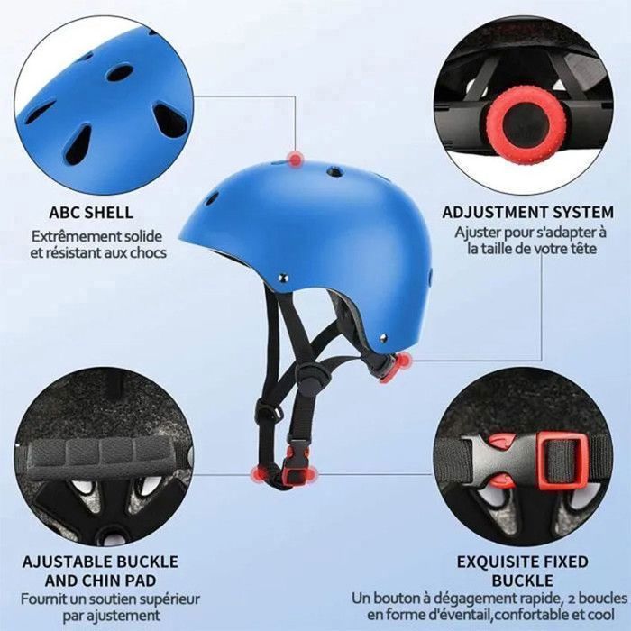 Casque Vélo Enfants Équipement Protection Multisports - Temu Canada