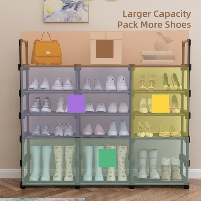 MECOLOR Petite Armoire de Rangement Verticale avec Cadenas 2 ou 3 Compartiments - Espace de