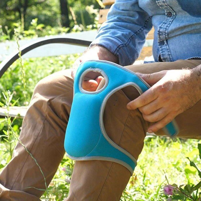 CREA Paire de genouillères de jardinage en mousse Eva ultra douces