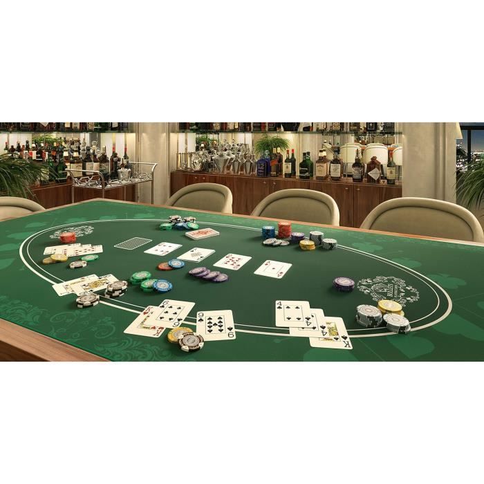 Jetons Poker Bullets - 25 Jetons Argile 14g - Diamètre 4cm - Couleur Marron - Casino Authentique