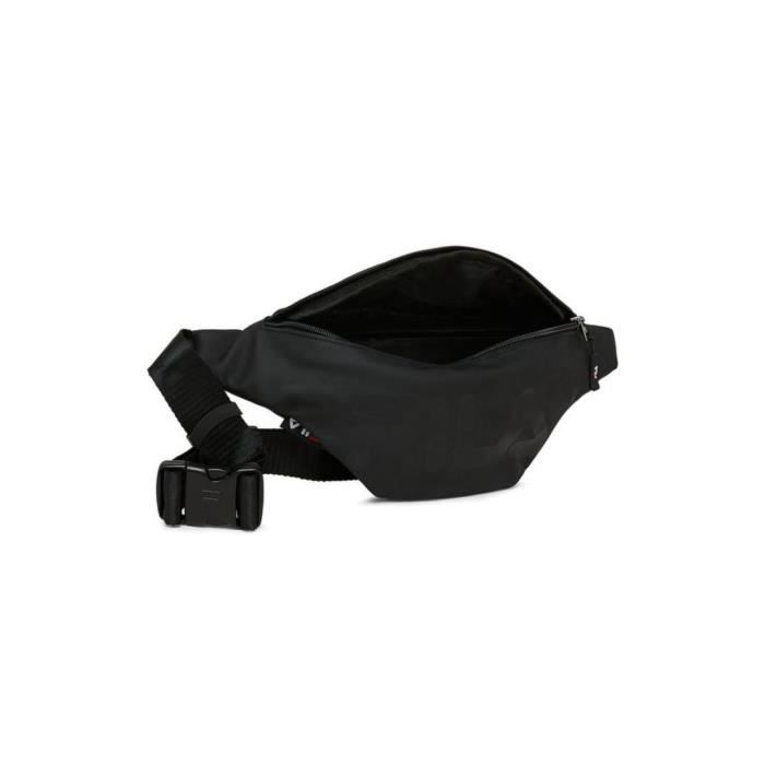 Petite Banane Fila Waist Bag PU Noir TU Noir Noir Cdiscount Bagagerie Maroquinerie