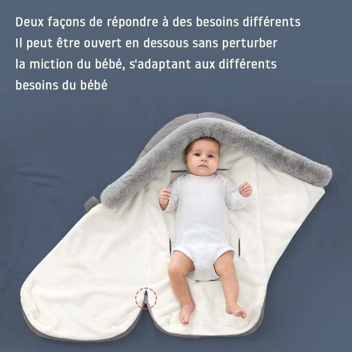 Universelle Chancelière pour Poussette,Bébé Chariot Coton Coussins, Garder  Chaud Hiver Couverture Convient pour bébé de 0 à 36 mois - Cdiscount  Puériculture & Eveil bébé
