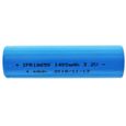 Batterie solaire 3.2V Lithium 18650 IFR LiFePo4 batterie Flattop sans tête non protégée 64.5x18mm, 1100mAh-3