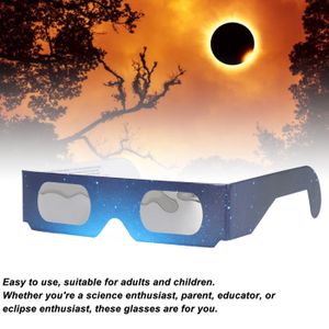 Lunettes eclipse solaire Cdiscount