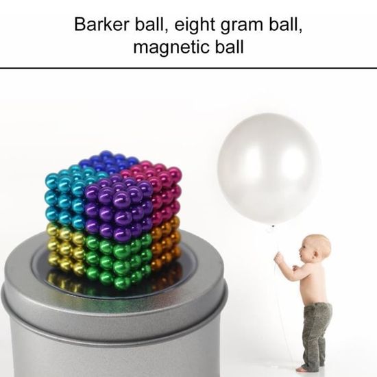 Buck Ball Huit Grammes Balle Magnétique 5mm Boîte En Fer Buck Ball Aimant  Balle Jouet, 6 couleurs - Cdiscount Sport