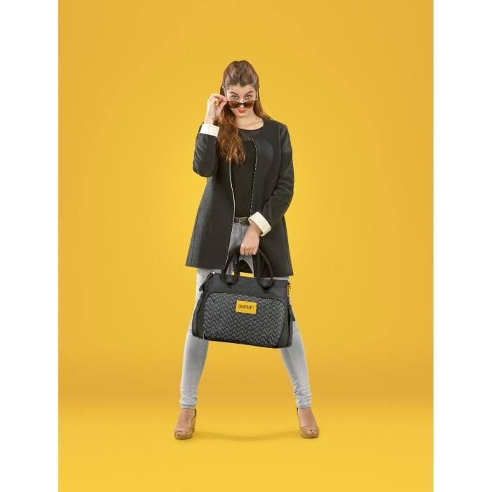 BADABULLE Sac Langer Boho Noir