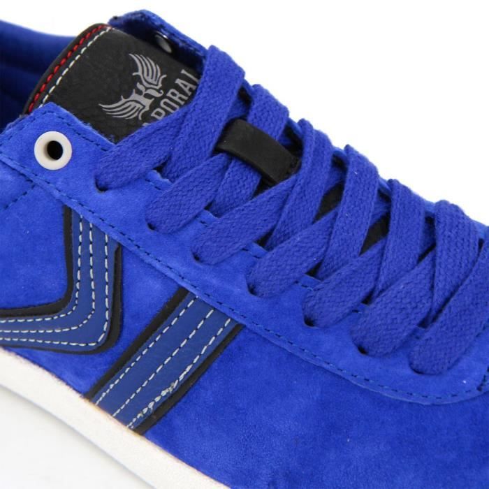 Basket KAPORAL c11073kanior Femme Bleu roi T36 40 Lacets Bleu roi Cdiscount Chaussures