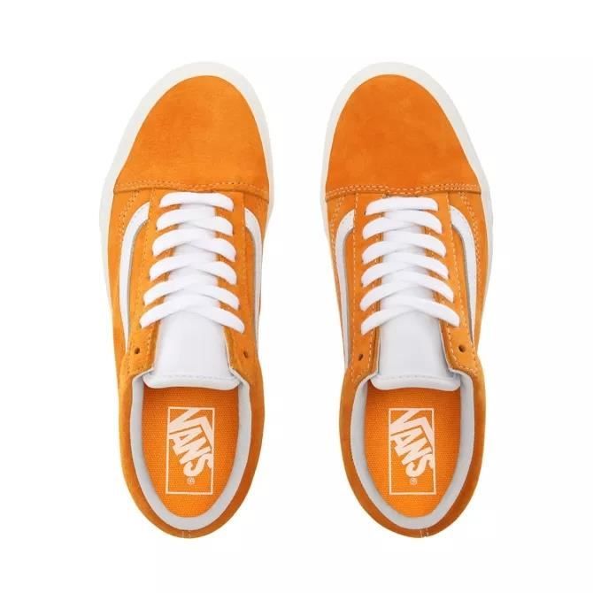 Vans old skool damier jaune store