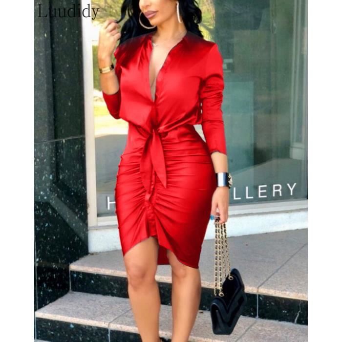 Robe chemise soiree top