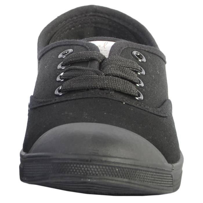 Tennis Kaporal Femme Sox Noir Noir Confort exceptionnel Noir