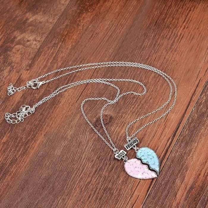 Collier D'amitié STORYJEWELLERY - Argent Sterling 925 Plaqué Or 18 Carats - Cadeau Pour Meilleure Amie, Sœur