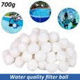 700g Balles filtrantes aqualoon pour filtre à sable Purification De L'eau Fiber Boule pour Piscine Spa-0