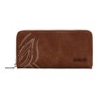 Desigual Porte-monnaie marron crème pour femme - Goodall Sand Fiona Wallet Arena 308775
