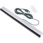 Capteur Récepteur Infrarouge - INSTEN - Wii/Wii U - Filaire - Noir/Argenté - Connectique