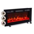 Cheminée électrique BALDERIA Leif 36 - 3 en 1 - noir