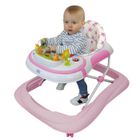 MONSIEUR BEBE Trotteur bébé évolutif musical pliable réglable en hauteur - Rose - Monsieur Bébé