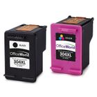 JIMIGO Cartouches compatibles HP 304 XL noire et trois couleurs pour HP deskjet 3720 3730 3750 3760 2620 2630 2640, Hp envy 5030 5032