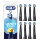 Brossette ORAL-B - iO refills Ultimate Clean - Pack de 8 - Noir