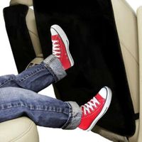 Noir - Coussin de protection arrière universel pour siège de voiture, Couverture en polymère anti-coup de pie