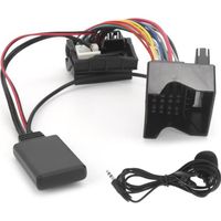 ARAMOX Accessoire de voiture Câble Bluetooth 5.0 AUX-IN de Voiture Adaptateur Audio Convient pour Citroen C2/ C3/ C4/ C5/ C6 avec