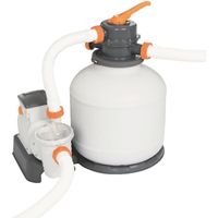 Filtre à sable BESTWAY Flowclear™ 5 678 L/h + pré-filtre compatible toutes piscines de 1 100 à 42 300 L
