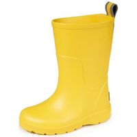 Bottes de pluie enfant - ISOTONER - innovation everywear™ - jaune - légères et confortables