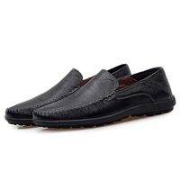 Mocassins Cuir Chaussures Homme - FUNMOON - Noir - Tige:cuir - Système de fermeture:loafer - Fonction:respirant