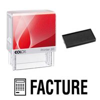 Tampon encreur Facture COLOP printer 20 38x14mm Mygoodprice noir