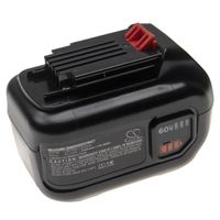 vhbw Batterie remplace Black & Decker LBX1560, LBX2560 pour outil Ã©lectrique (2500mAh Li-Ion 60V)