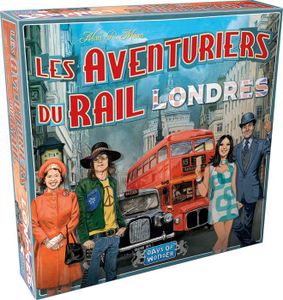 JEU SOCIÉTÉ - PLATEAU Londres Days of Wonder - Les Aventuriers du Rail :