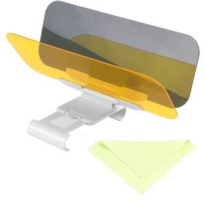 WANGCL Extensions Pare-Soleil Voiture Lot De 2 - Argent, 35.5x15cm, Anti-Éblouissement, UV