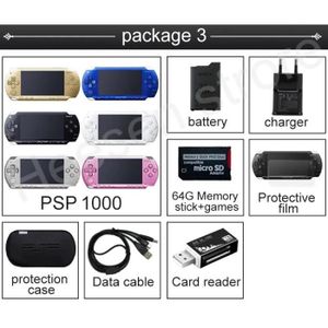CONSOLE PSP Carte mémoire pour console de jeu Sony PSP 1000 - 