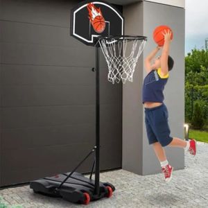 PANIER DE BASKET-BALL POPS Panier de Basket sur Pied, Réglable de 2m à 2