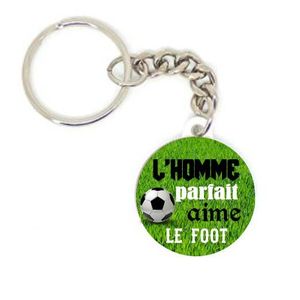 Porte clé badge football olympique lyonnais personnalisation idées cadeaux  - Cdiscount Bagagerie - Maroquinerie