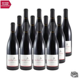VIN ROUGE Languedoc Rouge 2018 - Lot de 12x75cl - Domaine d'