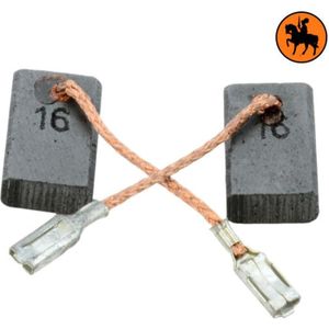 Remplace les pièces d'origine 34301082 & 343010820 Avec Arrêt Automatique 6,4x6,4x14,5 mm Balais de Charbon Asein 1809 pour Outils Électriques Metabo Remplace les pièces d'origine 34301082 & 343010820 Avec Arrêt Automatique 6,4x6,4x14,5 mm Balais de Charbon Asein 1809 pour Outils Électriques Metabo