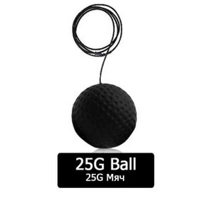 SAC DE FRAPPE 25G Black Ball - Balles de boxe réflexe avec bande