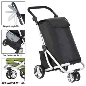 Poussette de marche 4 roues - Cdiscount